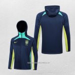 Giacca con Cappuccio Brasile 22/23 Blu