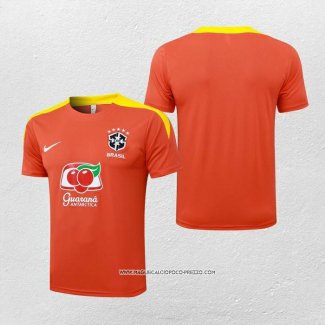 Maglia Allenamento Brasile 25/26 Arancione