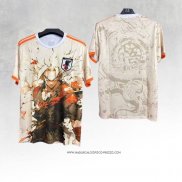 Maglia Giappone Bianco Thailandia Samurai 25-26 Arancione