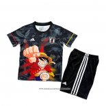 Maglia Giappone Dragon Ball 25/26 Bambino Nero
