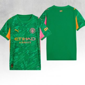 Maglia Manchester City Portiere 25-26 Verde