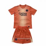 Maglia Paris Saint-Germain Portiere 25/26 Bambino Arancione