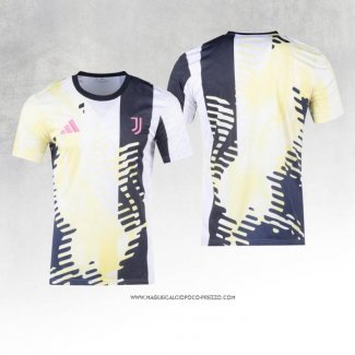 Maglia Prematch Juventus 2024 Nero Bianco