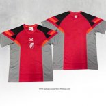 Maglia Prematch River 2024 Rosso Grigio