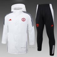 Manchester United Bianco Chandal de Invierno del 24-25