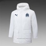 Olympique Marsiglia 2024 Bianco Chaqueta Invierno del -25