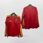 Prima Maglia Belgio 2026 Manica Lunga