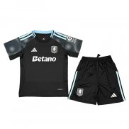 Seconda Maglia Aston Villa 25-26 Bambino