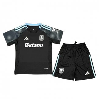 Seconda Maglia Aston Villa 25-26 Bambino