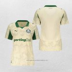 Seconda Maglia Palmeiras 2025 Donna Giallo