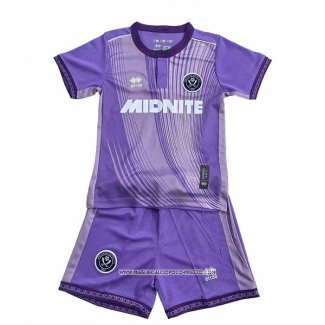 Terza Maglia Sheffield United 25/26 Bambino