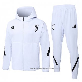 Tuta con Cappuccio Juventus 25/26 Bianco