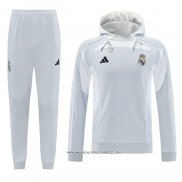 Tuta con Cappuccio Real Madrid 2025 Grigio
