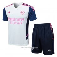 Tuta da Track Arsenal 2022-23 Manica Corta Verde - Pantaloncini