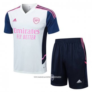 Tuta da Track Arsenal 2022-23 Manica Corta Verde - Pantaloncini