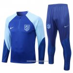 Tuta da Track Felpa Atletico Madrid 22/23 Blu