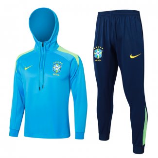 Tuta da Track Felpa Brasile 24-25 Blu