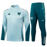 Tuta da Track Felpa Cruzeiro Bambino Verde 24-25