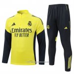 Tuta da Track Felpa Real Madrid 25/26 Giallo