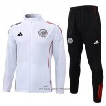 Tuta da Track Giacca Ajax 25/26 Bambino Bianco