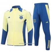 Tuta da Track Giacca Ajax Bambino Giallo 24-25