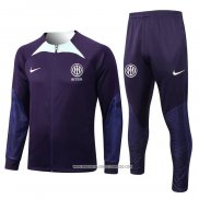 Tuta da Track Giacca Inter 22-23 Purpura