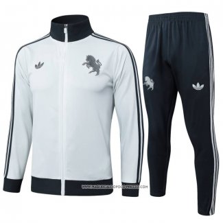 Tuta da Track Giacca Juventus Bianco 24-25