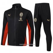 Tuta da Track Giacca Milan 2024 Nero -25