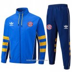 Chandal de Giacca a Vento Bayern Monaco 25/26 Blu