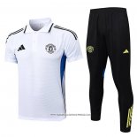 Conjunto Polo Manchester United 25/26 Bianco