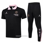 Conjunto Polo Paris Saint-Germain Jordan Nero 24-25