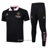 Conjunto Polo Paris Saint-Germain Jordan Nero 24-25