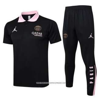 Conjunto Polo Paris Saint-Germain Jordan Nero 24-25