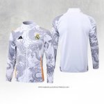 Giacca Real Madrid Dragon 24/25 Bianco