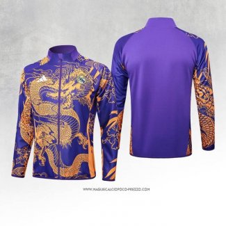 Giacca Real Madrid Purpura Dragon 24-25