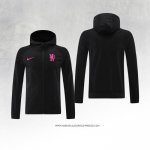 Giacca con Cappuccio Chelsea Nero 24-25