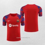 Maglia Allenamento Barcellona 23/24 Rosso