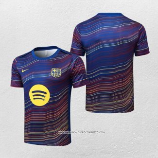 Maglia Allenamento Barcellona 25/26 Blu Giallo