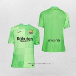 Maglia Barcellona Portiere 21/22 Verde