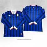 Maglia Bari Special 2024 Manica Lunga Blu