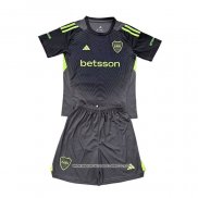 Maglia Boca Juniors Portiere 2025 Bambino Nero