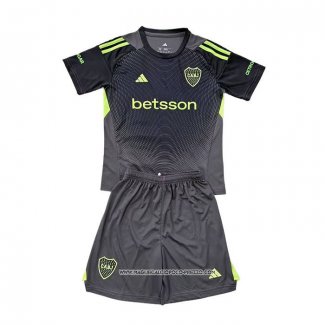 Maglia Boca Juniors Portiere 2025 Bambino Nero