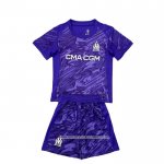 Maglia Olympique Marsiglia Portiere 25/26 Bambino Purpura