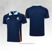 Maglia Polo Real Madrid 2024 Blu -25