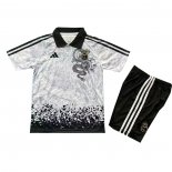 Maglia Real Madrid Dragon 25/26 Bambino Grigio