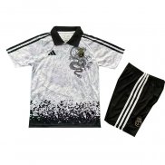 Maglia Real Madrid Dragon 25-26 Bambino Grigio