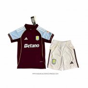 Prima Maglia Aston Villa 25/26 Bambino