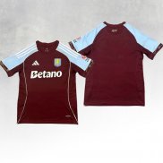 Prima Maglia Aston Villa 25/26 Thailandia