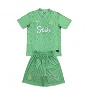 Prima Maglia Everton Portiere 25/26 Bambino