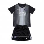 Prima Maglia Paris Saint-Germain Portiere 25/26 Bambino Nero